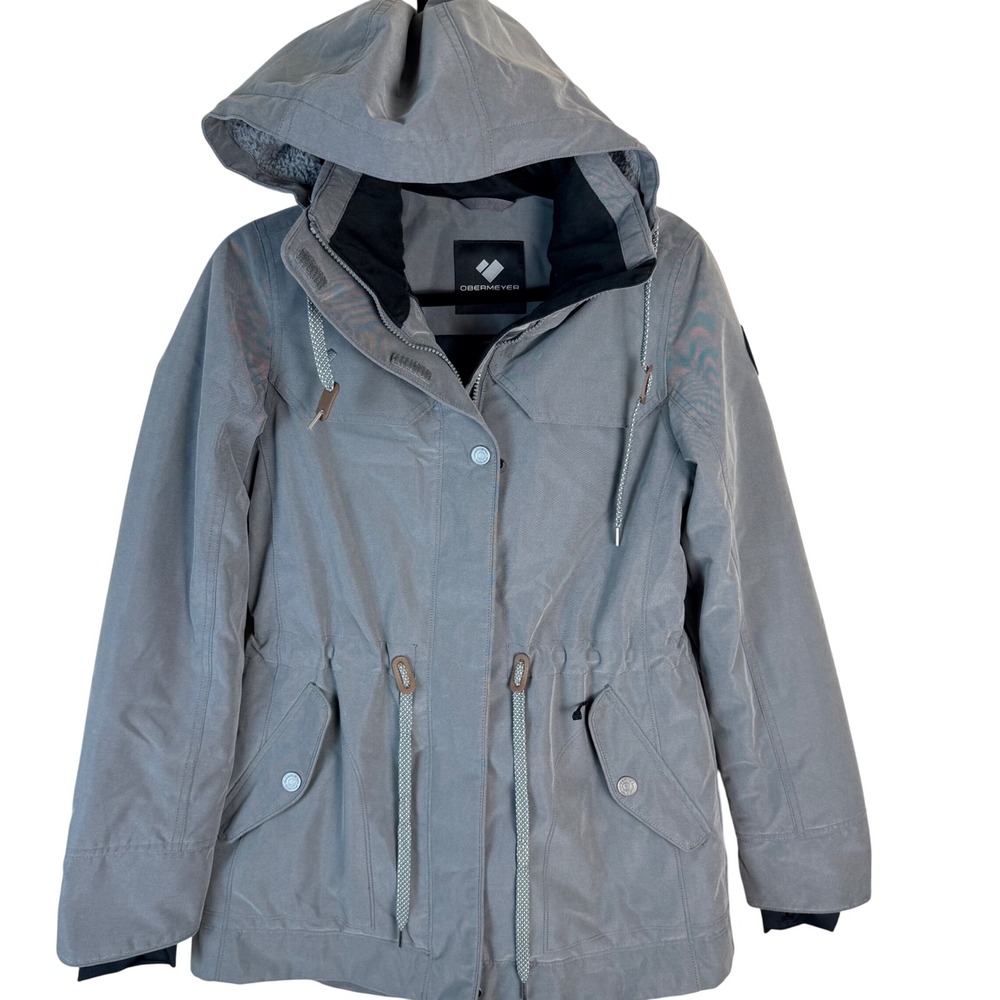 Obermeyer Celestia Jacket Womens‎ Size 4 Gray Insulated